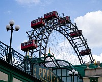 Wiener Prater und das Riesenrad: Hereinspaziert, hereinspaziert und haben Sie viel Spaß!